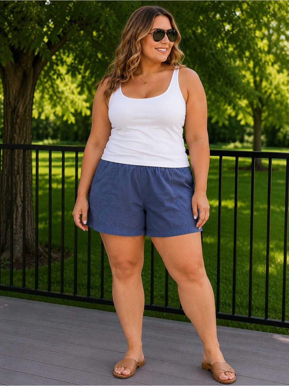 Columbia PFG Women’s 3X Navy Quick Dry Fishing Hiking Cargo Shorts Plus Size